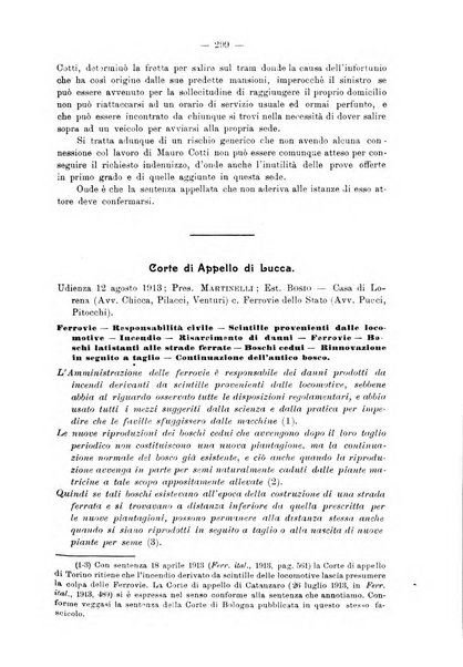 Le ferrovie italiane rivista quindicinale di dottrina, giurisprudenza, legislazione ed amministrazione ferroviaria