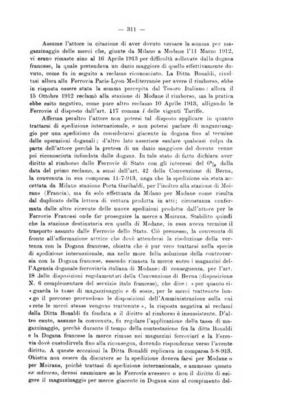 Le ferrovie italiane rivista quindicinale di dottrina, giurisprudenza, legislazione ed amministrazione ferroviaria