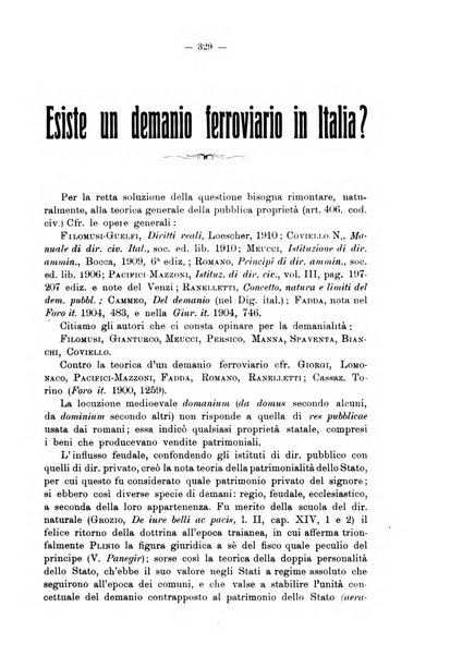 Le ferrovie italiane rivista quindicinale di dottrina, giurisprudenza, legislazione ed amministrazione ferroviaria