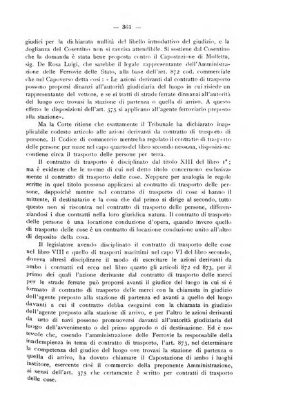 Le ferrovie italiane rivista quindicinale di dottrina, giurisprudenza, legislazione ed amministrazione ferroviaria