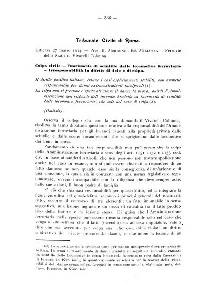 Le ferrovie italiane rivista quindicinale di dottrina, giurisprudenza, legislazione ed amministrazione ferroviaria