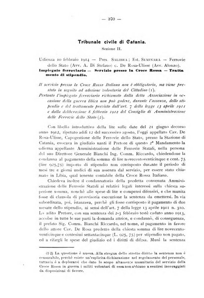 Le ferrovie italiane rivista quindicinale di dottrina, giurisprudenza, legislazione ed amministrazione ferroviaria