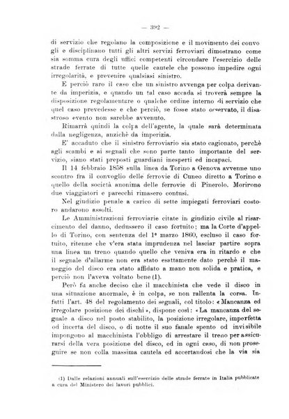 Le ferrovie italiane rivista quindicinale di dottrina, giurisprudenza, legislazione ed amministrazione ferroviaria