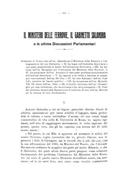 Le ferrovie italiane rivista quindicinale di dottrina, giurisprudenza, legislazione ed amministrazione ferroviaria