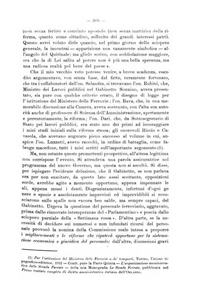 Le ferrovie italiane rivista quindicinale di dottrina, giurisprudenza, legislazione ed amministrazione ferroviaria