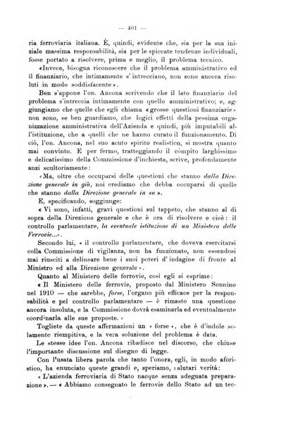 Le ferrovie italiane rivista quindicinale di dottrina, giurisprudenza, legislazione ed amministrazione ferroviaria