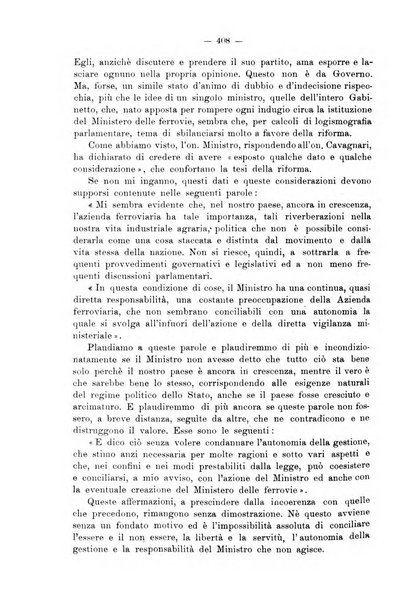 Le ferrovie italiane rivista quindicinale di dottrina, giurisprudenza, legislazione ed amministrazione ferroviaria