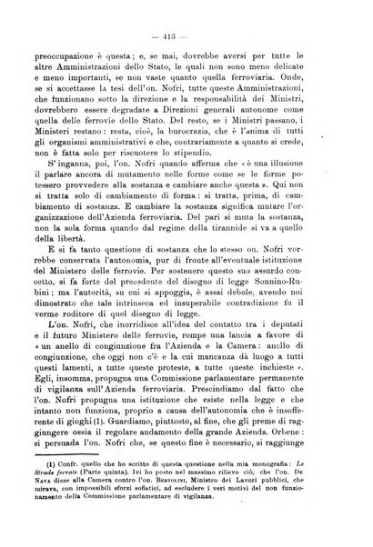 Le ferrovie italiane rivista quindicinale di dottrina, giurisprudenza, legislazione ed amministrazione ferroviaria