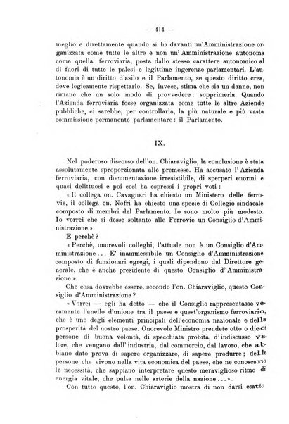 Le ferrovie italiane rivista quindicinale di dottrina, giurisprudenza, legislazione ed amministrazione ferroviaria