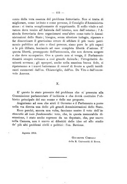 Le ferrovie italiane rivista quindicinale di dottrina, giurisprudenza, legislazione ed amministrazione ferroviaria