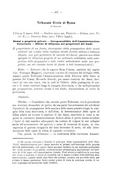 Le ferrovie italiane rivista quindicinale di dottrina, giurisprudenza, legislazione ed amministrazione ferroviaria