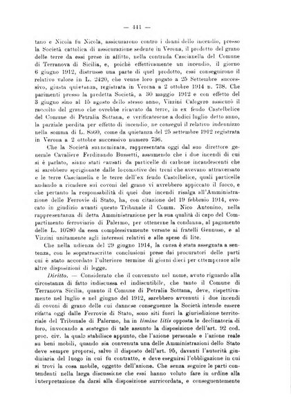 Le ferrovie italiane rivista quindicinale di dottrina, giurisprudenza, legislazione ed amministrazione ferroviaria