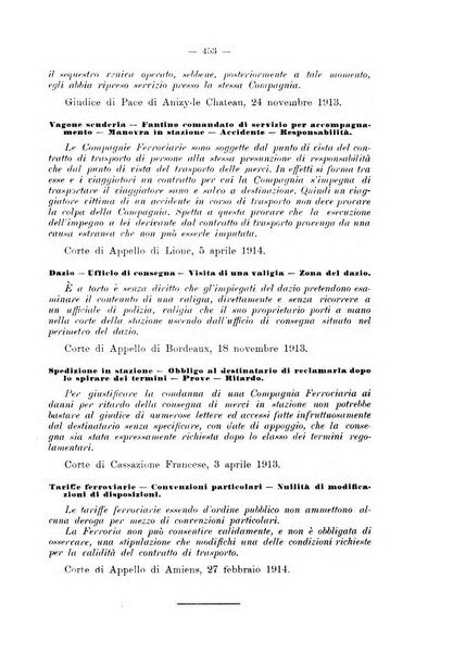 Le ferrovie italiane rivista quindicinale di dottrina, giurisprudenza, legislazione ed amministrazione ferroviaria