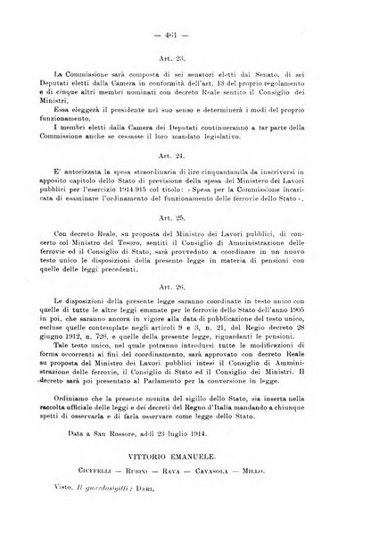 Le ferrovie italiane rivista quindicinale di dottrina, giurisprudenza, legislazione ed amministrazione ferroviaria