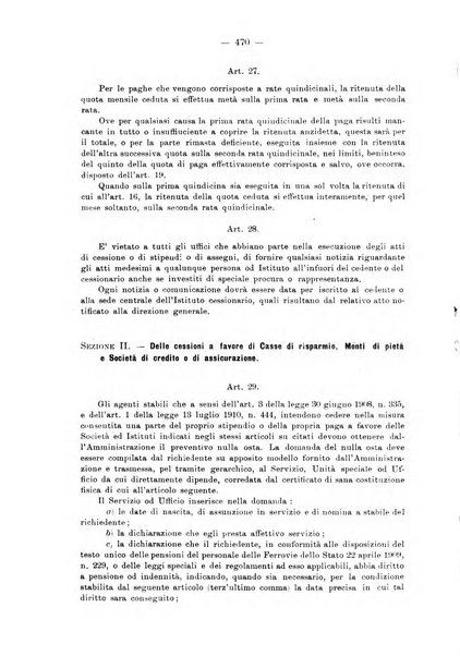 Le ferrovie italiane rivista quindicinale di dottrina, giurisprudenza, legislazione ed amministrazione ferroviaria