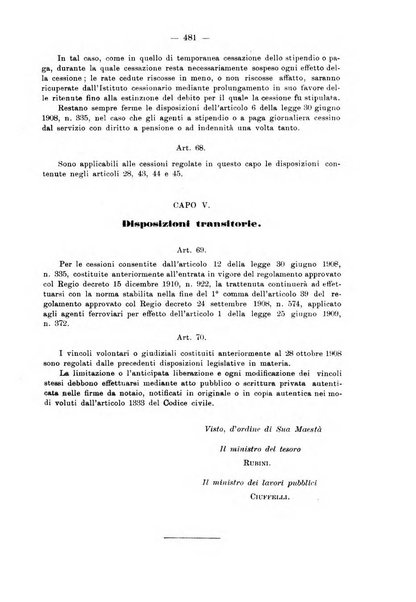 Le ferrovie italiane rivista quindicinale di dottrina, giurisprudenza, legislazione ed amministrazione ferroviaria