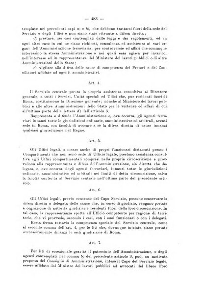 Le ferrovie italiane rivista quindicinale di dottrina, giurisprudenza, legislazione ed amministrazione ferroviaria