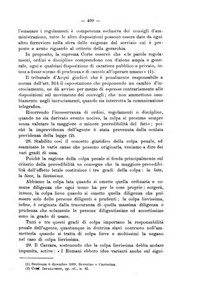 Le ferrovie italiane rivista quindicinale di dottrina, giurisprudenza, legislazione ed amministrazione ferroviaria