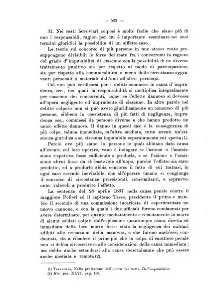 Le ferrovie italiane rivista quindicinale di dottrina, giurisprudenza, legislazione ed amministrazione ferroviaria