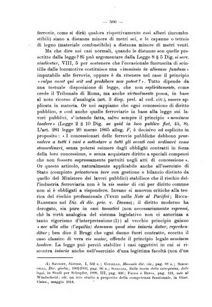 Le ferrovie italiane rivista quindicinale di dottrina, giurisprudenza, legislazione ed amministrazione ferroviaria