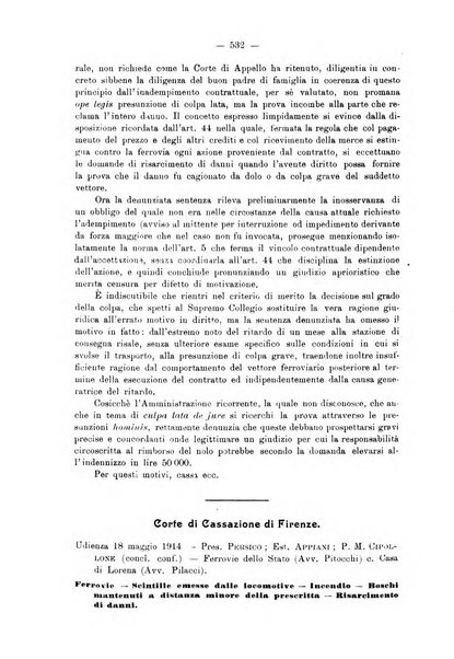 Le ferrovie italiane rivista quindicinale di dottrina, giurisprudenza, legislazione ed amministrazione ferroviaria