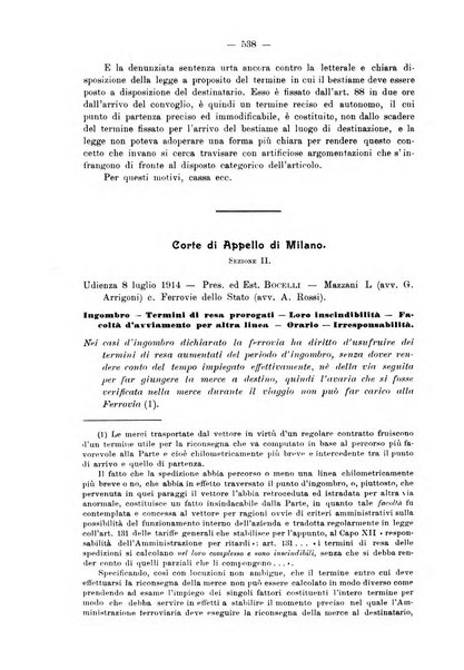 Le ferrovie italiane rivista quindicinale di dottrina, giurisprudenza, legislazione ed amministrazione ferroviaria