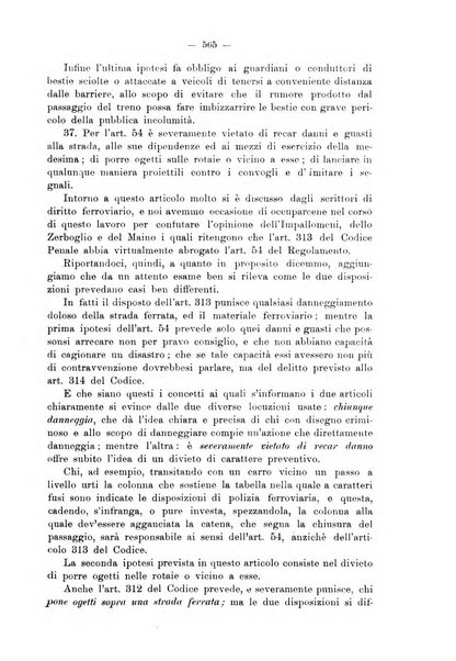 Le ferrovie italiane rivista quindicinale di dottrina, giurisprudenza, legislazione ed amministrazione ferroviaria