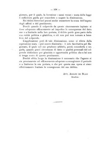 Le ferrovie italiane rivista quindicinale di dottrina, giurisprudenza, legislazione ed amministrazione ferroviaria