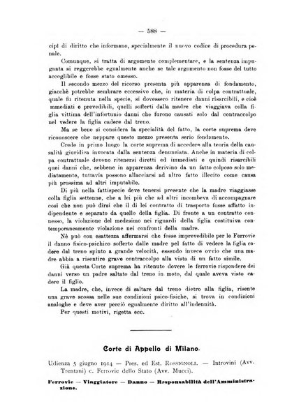 Le ferrovie italiane rivista quindicinale di dottrina, giurisprudenza, legislazione ed amministrazione ferroviaria