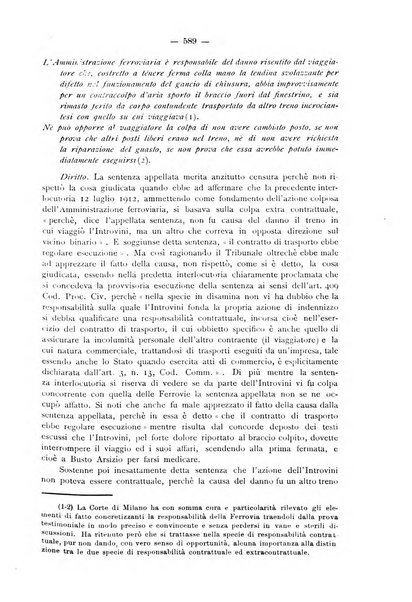 Le ferrovie italiane rivista quindicinale di dottrina, giurisprudenza, legislazione ed amministrazione ferroviaria