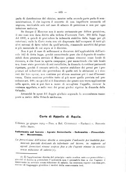 Le ferrovie italiane rivista quindicinale di dottrina, giurisprudenza, legislazione ed amministrazione ferroviaria