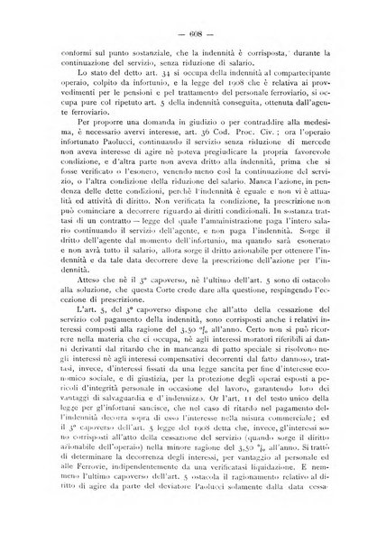 Le ferrovie italiane rivista quindicinale di dottrina, giurisprudenza, legislazione ed amministrazione ferroviaria