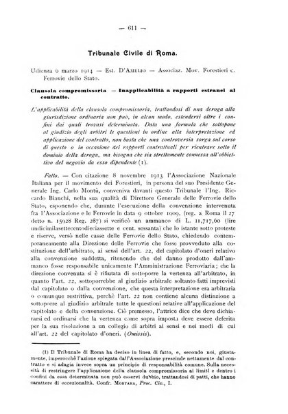 Le ferrovie italiane rivista quindicinale di dottrina, giurisprudenza, legislazione ed amministrazione ferroviaria