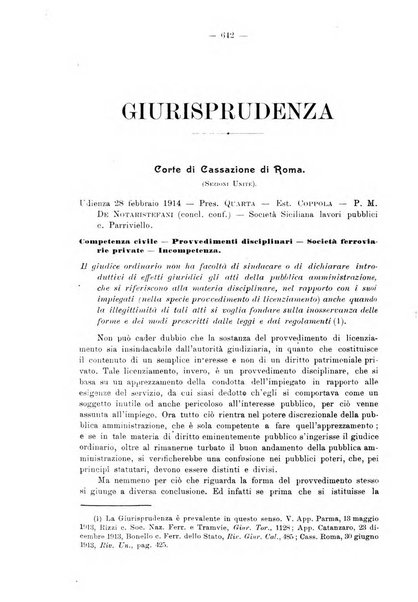 Le ferrovie italiane rivista quindicinale di dottrina, giurisprudenza, legislazione ed amministrazione ferroviaria