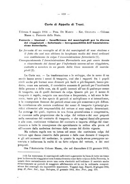 Le ferrovie italiane rivista quindicinale di dottrina, giurisprudenza, legislazione ed amministrazione ferroviaria