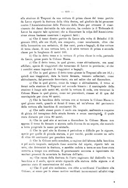 Le ferrovie italiane rivista quindicinale di dottrina, giurisprudenza, legislazione ed amministrazione ferroviaria