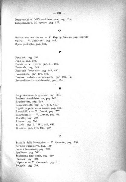 Le ferrovie italiane rivista quindicinale di dottrina, giurisprudenza, legislazione ed amministrazione ferroviaria