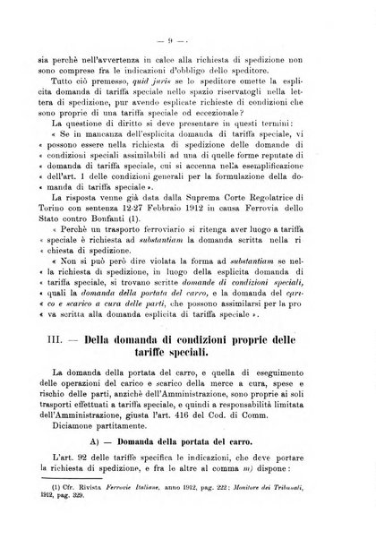 Le ferrovie italiane rivista quindicinale di dottrina, giurisprudenza, legislazione ed amministrazione ferroviaria