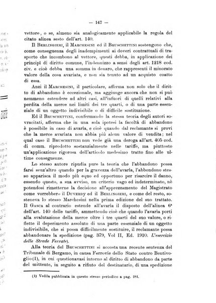 Le ferrovie italiane rivista quindicinale di dottrina, giurisprudenza, legislazione ed amministrazione ferroviaria