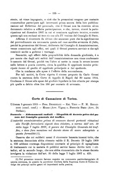 Le ferrovie italiane rivista quindicinale di dottrina, giurisprudenza, legislazione ed amministrazione ferroviaria