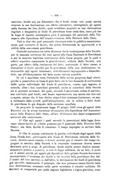 Le ferrovie italiane rivista quindicinale di dottrina, giurisprudenza, legislazione ed amministrazione ferroviaria