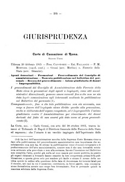 Le ferrovie italiane rivista quindicinale di dottrina, giurisprudenza, legislazione ed amministrazione ferroviaria