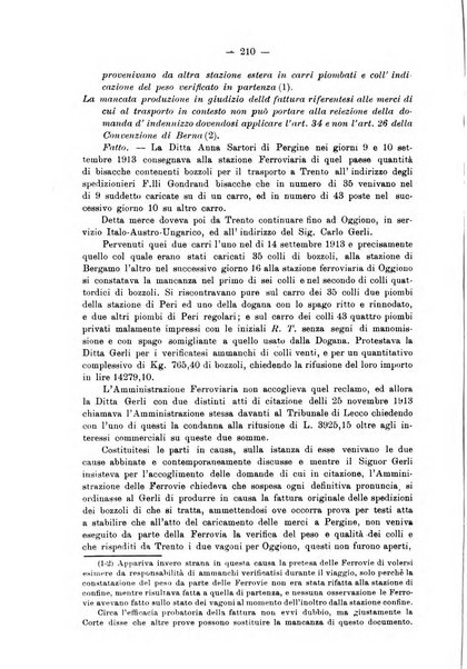 Le ferrovie italiane rivista quindicinale di dottrina, giurisprudenza, legislazione ed amministrazione ferroviaria