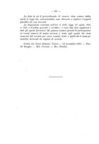 Le ferrovie italiane rivista quindicinale di dottrina, giurisprudenza, legislazione ed amministrazione ferroviaria