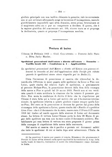 Le ferrovie italiane rivista quindicinale di dottrina, giurisprudenza, legislazione ed amministrazione ferroviaria