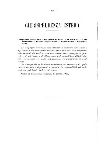 Le ferrovie italiane rivista quindicinale di dottrina, giurisprudenza, legislazione ed amministrazione ferroviaria