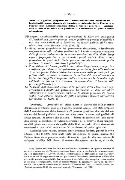 Le ferrovie italiane rivista quindicinale di dottrina, giurisprudenza, legislazione ed amministrazione ferroviaria