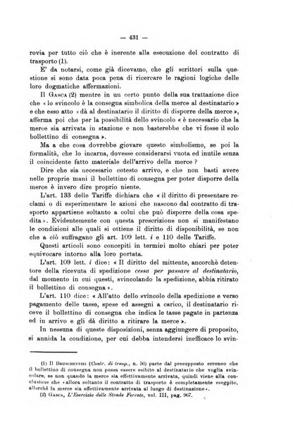 Le ferrovie italiane rivista quindicinale di dottrina, giurisprudenza, legislazione ed amministrazione ferroviaria