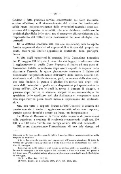 Le ferrovie italiane rivista quindicinale di dottrina, giurisprudenza, legislazione ed amministrazione ferroviaria