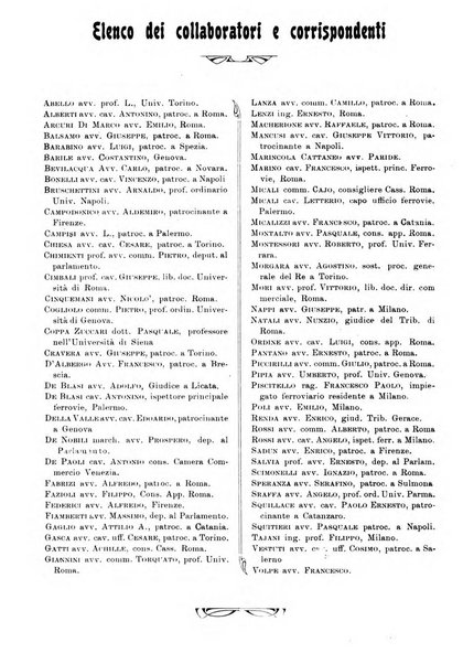 Le ferrovie italiane rivista quindicinale di dottrina, giurisprudenza, legislazione ed amministrazione ferroviaria